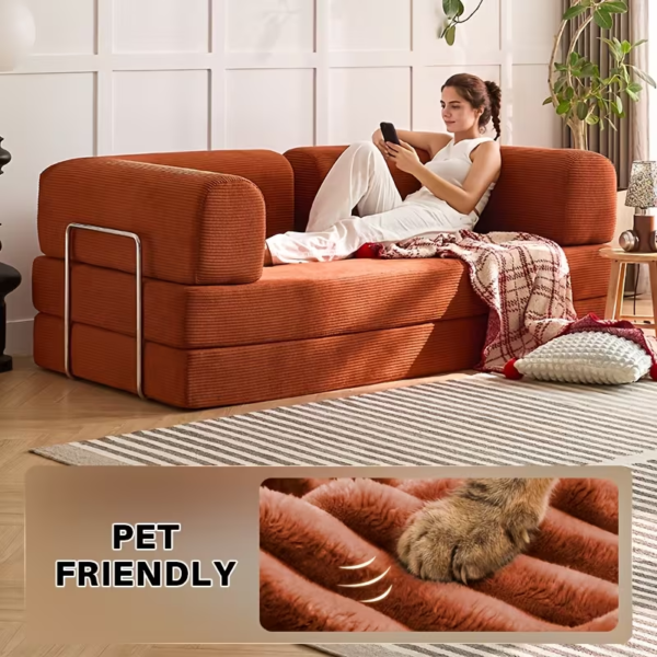 78.7"/70.8"/59"Folding Modular Sofa Bed