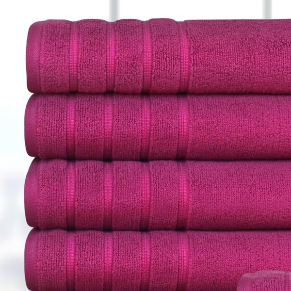 Dan River 24 Piece Zero Twist Egyptian Cotton Towel Set