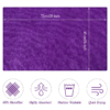 36 Packs Microfiber Bleach-Resistant Towels Suitable for Gym