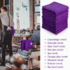 36 Packs Microfiber Bleach-Resistant Towels Suitable for Gym